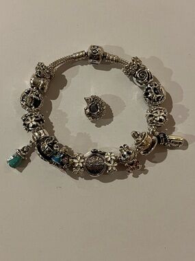 PANDORA Alice in Wonderland Bracelet ALL 100% AUTHENTIC from personal collection